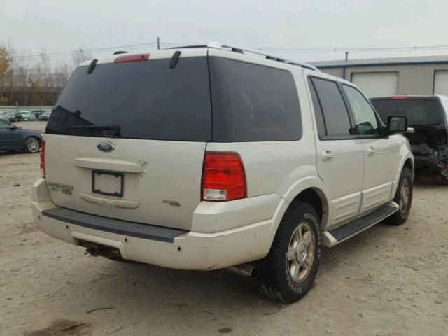 1FMFU20585LA73673 - 2005 FORD EXPEDITION WHITE photo 4