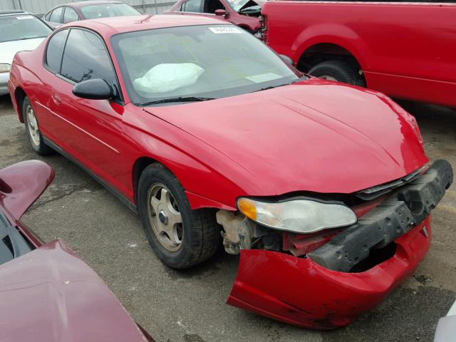 2G1WW12E149319757 - 2004 CHEVROLET MONTE CARL 红色 照片 1