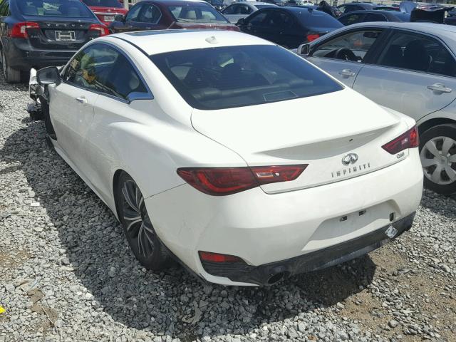 JN1EV7EK7JM341385 - 2018 INFINITI Q60 PREMIU WHITE photo 3