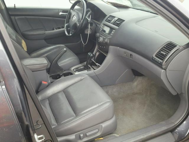 1HGCM66575A029621 - 2005 HONDA ACCORD EX CHARCOAL photo 5