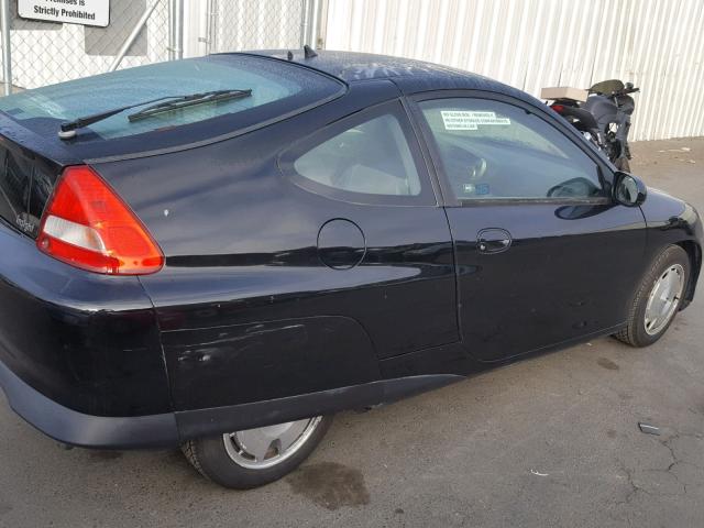 JHMZE14772T000096 - 2002 HONDA INSIGHT BLACK photo 10