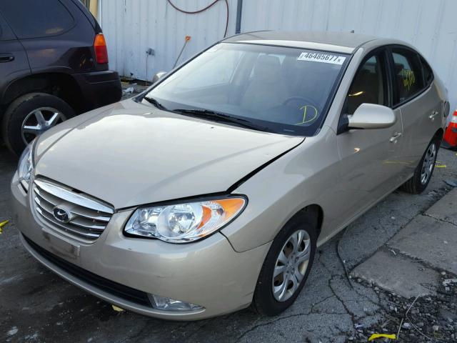 KMHDU4AD8AU159644 - 2010 HYUNDAI ELANTRA GOLD photo 2