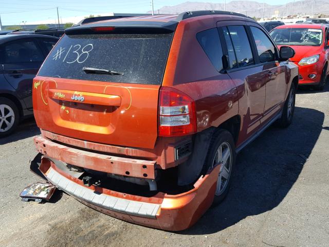 1J4NT4FB7AD601858 - 2010 JEEP COMPASS SP 橙色 照片 4