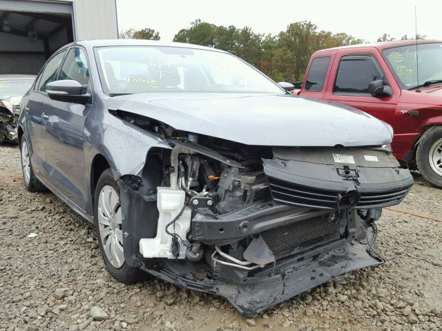 3VWD17AJ2EM261730 - 2014 VOLKSWAGEN JETTA SE GRAY photo 1