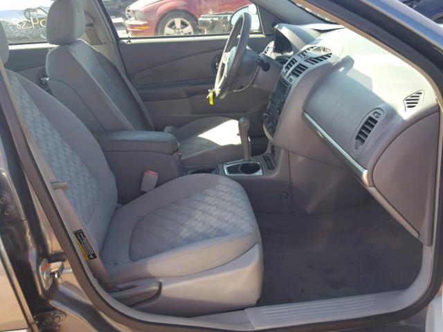 1G1ZT54895F264584 - 2005 CHEVROLET MALIBU LS 灰色 照片 5