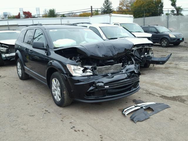 3C4PDCAB8GT246747 - 2016 DODGE JOURNEY SE BLACK photo 1