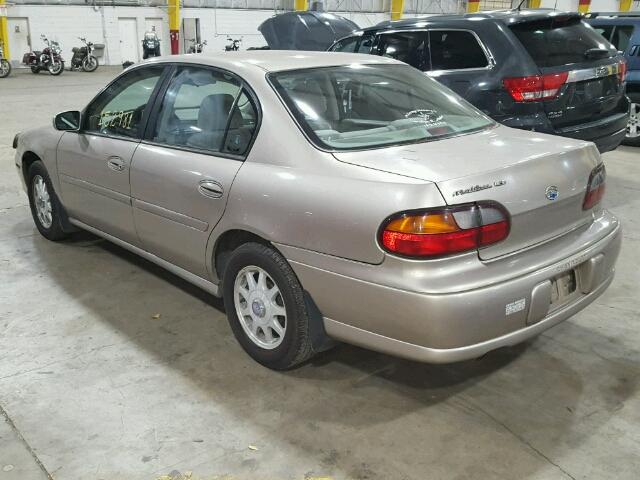 1G1NE52M9WY145836 - 1998 CHEVROLET MALIBU LS TAN photo 3