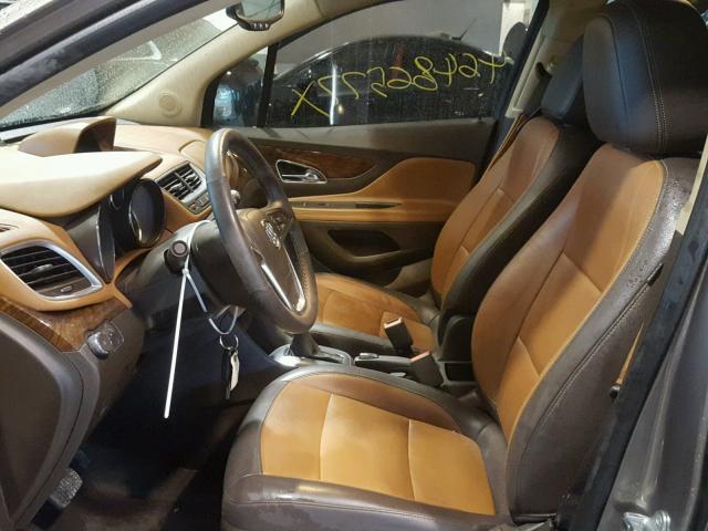 KL4CJCSB1DB105192 - 2013 BUICK ENCORE BEIGE photo 5