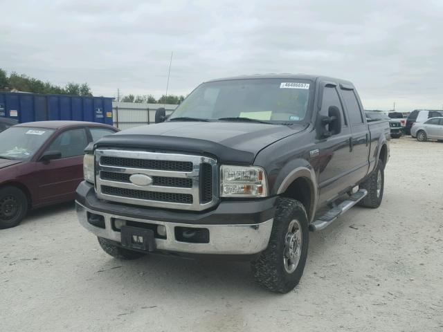 1FTSW21586EA44675 - 2006 FORD F250 BLACK photo 2