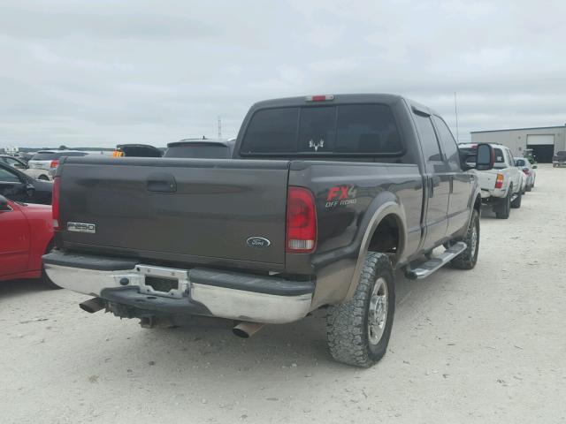 1FTSW21586EA44675 - 2006 FORD F250 BLACK photo 4