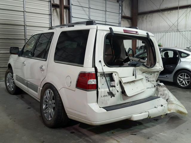 5LMFU27568LJ12607 - 2008 LINCOLN NAVIGATOR 白色 照片 3