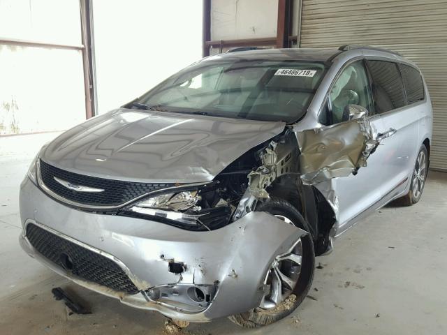 2C4RC1GG8JR172033 - 2018 CHRYSLER PACIFICA L ვერცხლისფერი ფოტო 2