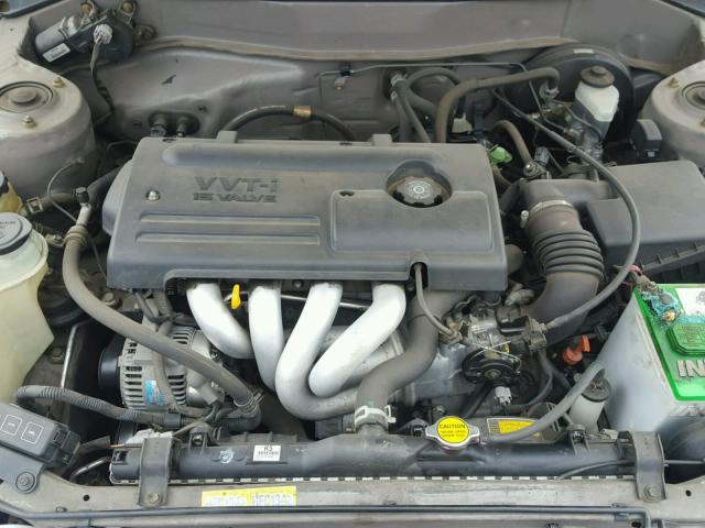 1NXBR12EX1Z448216 - 2001 TOYOTA COROLLA CE TAN photo 7