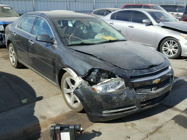 1G1ZC5E03CF336532 - 2012 CHEVROLET MALIBU 1LT BLACK photo 1