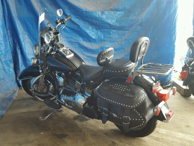 1HD1BWB146Y052991 - 2006 HARLEY-DAVIDSON FLSTCI BLACK photo 3