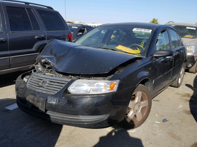 1G8AG52FX5Z153285 - 2005 SATURN ION LEVEL BLACK photo 2