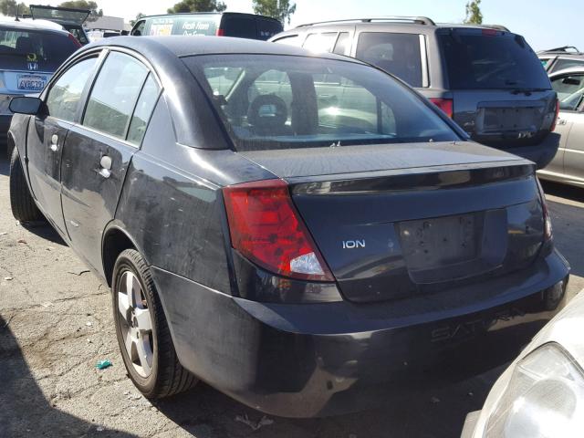 1G8AG52FX5Z153285 - 2005 SATURN ION LEVEL BLACK photo 3