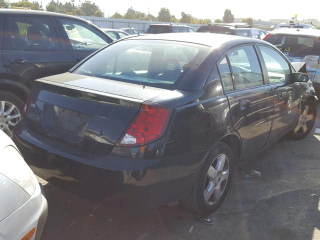 1G8AG52FX5Z153285 - 2005 SATURN ION LEVEL BLACK photo 4
