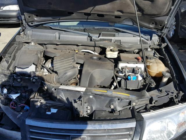 1G8AG52FX5Z153285 - 2005 SATURN ION LEVEL BLACK photo 7