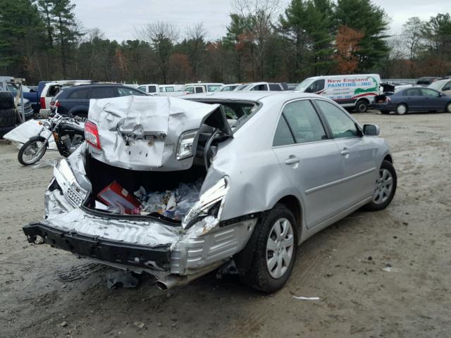 4T4BF3EK0BR214485 - 2011 TOYOTA CAMRY BASE SILVER photo 4