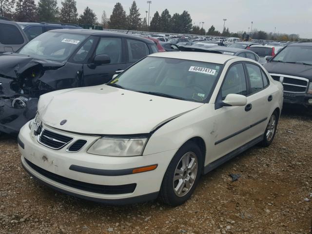 YS3FB49S851020734 - 2005 SAAB 9-3 CREAM photo 2