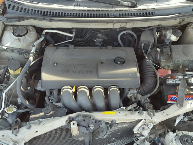 2T1BR38E14C185770 - 2004 TOYOTA COROLLA CE TAN photo 7