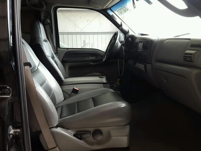 1FTSW21P77EA15509 - 2007 FORD F250 BLACK photo 5