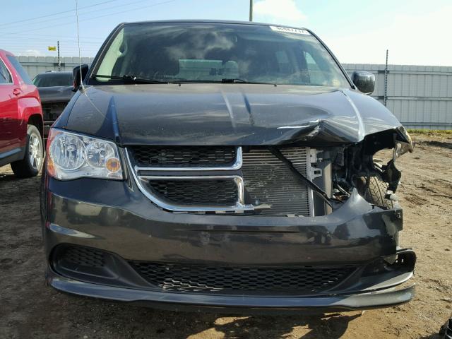 2C4RDGBG1CR398845 - 2012 DODGE GRAND CARA CHARCOAL photo 9