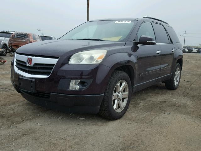 5GZER23738J111114 - 2008 SATURN OUTLOOK XR იასამნისფერი ფოტო 2