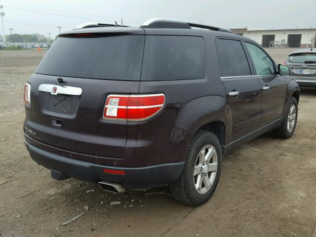 5GZER23738J111114 - 2008 SATURN OUTLOOK XR იასამნისფერი ფოტო 4