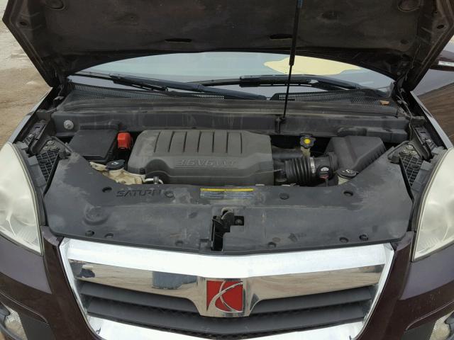 5GZER23738J111114 - 2008 SATURN OUTLOOK XR იასამნისფერი ფოტო 7