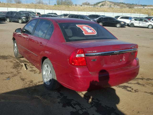 1G1ZT53F06F140575 - 2006 CHEVROLET MALIBU LT BURGUNDY photo 3