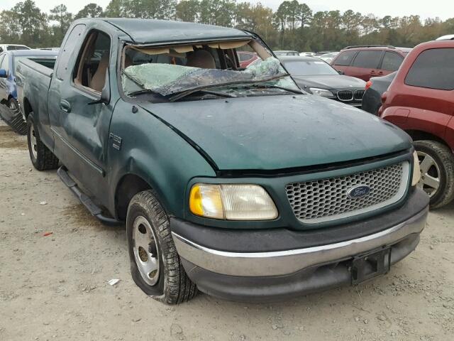 1FTRX17W3XKB35832 - 1999 FORD F150 GREEN photo 1