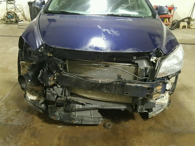 1G1ZC5EU3BF158753 - 2011 CHEVROLET MALIBU BLUE photo 9