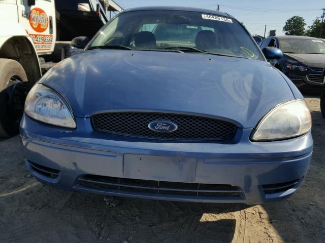 1FAFP52264A204115 - 2004 FORD TAURUS LX BLUE photo 9