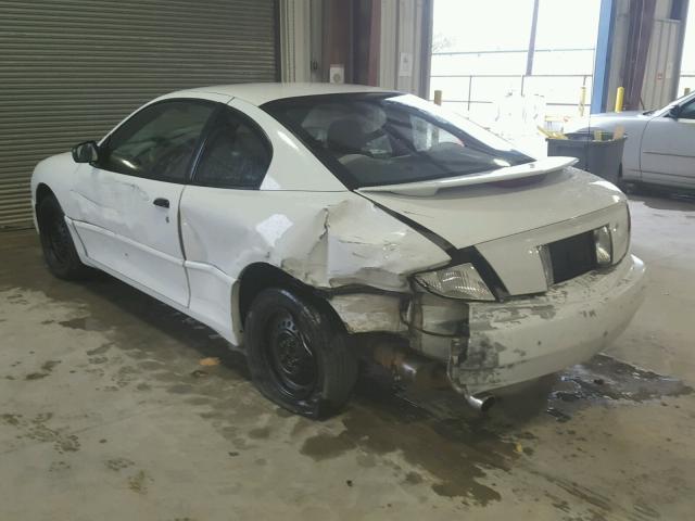 3G2JB12F55S211320 - 2005 PONTIAC SUNFIRE WHITE photo 3