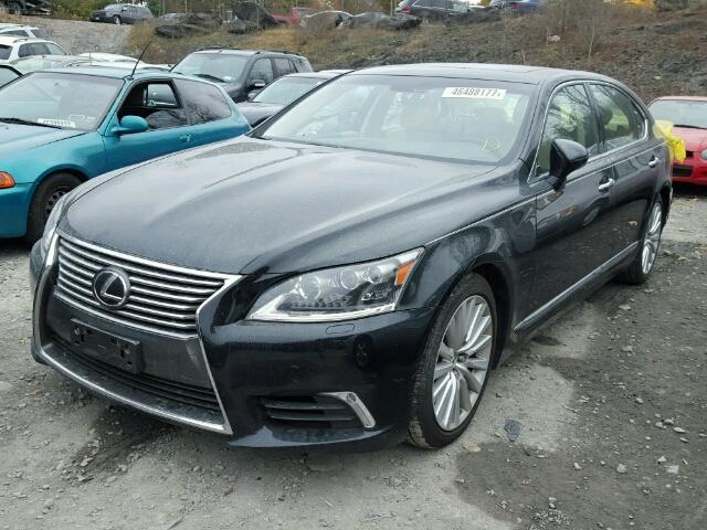 JTHDL5EF7E5006194 - 2014 LEXUS LS 460L BLACK photo 2