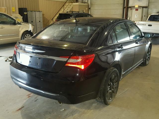 1C3CCBAG0DN723601 - 2013 CHRYSLER 200 LX BLACK photo 4