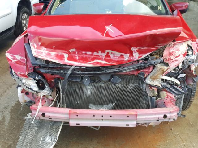 1HGCS123X8A024043 - 2008 HONDA ACCORD LX- RED photo 7