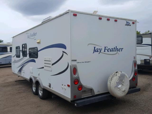 1UJBJ0BM1A1JY0087 - 2010 JAYCO JAFEATHER WHITE photo 3