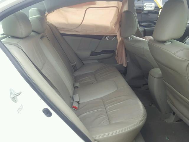 2HGFB2F94CH513890 - 2012 HONDA CIVIC EXL 白色 照片 6