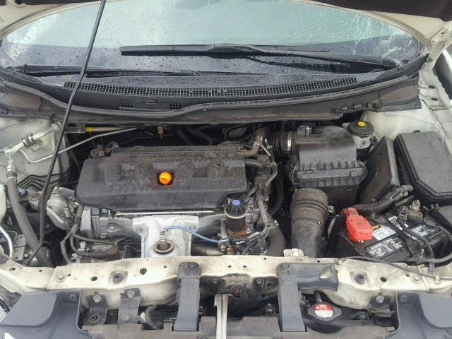 2HGFB2F94CH513890 - 2012 HONDA CIVIC EXL 白色 照片 7