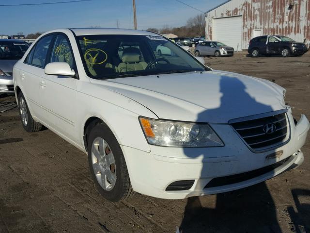 5NPET46F79H407992 - 2009 HYUNDAI SONATA GLS WHITE photo 1