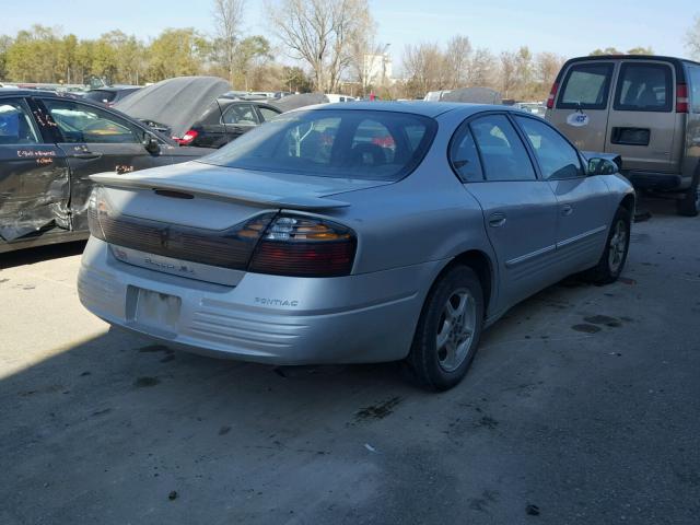 1G2HX54K724180049 - 2002 PONTIAC BONNEVILLE SILVER photo 4