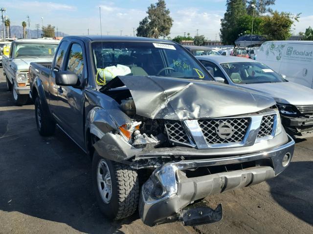 1N6AD06U67C438188 - 2007 NISSAN FRONTIER K GRAY photo 1