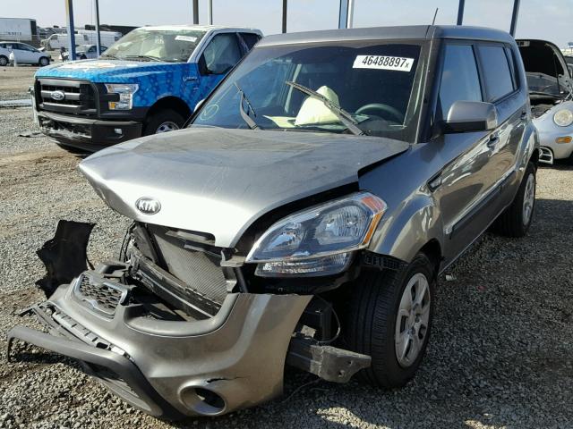 KNDJT2A56D7623444 - 2013 KIA SOUL CHARCOAL photo 2