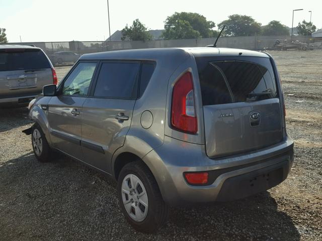 KNDJT2A56D7623444 - 2013 KIA SOUL CHARCOAL photo 3