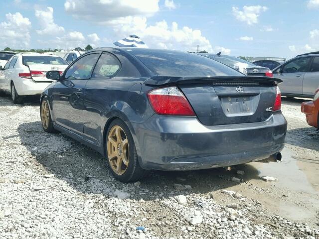 JTKDE167360108112 - 2006 TOYOTA SCION TC 灰色 照片 3