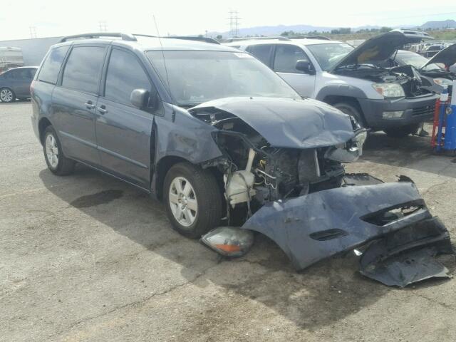 5TDZK23C97S075757 - 2007 TOYOTA SIENNA CE CHARCOAL photo 1