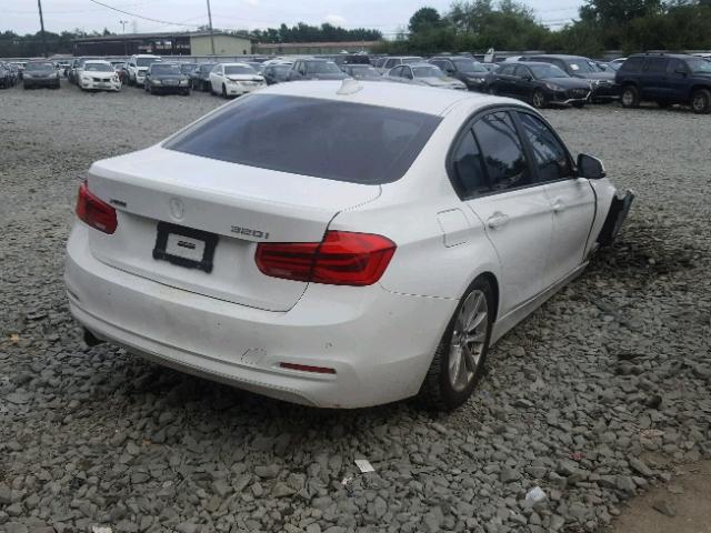 WBA8E5G57GNT40789 - 2016 BMW 320 XI WHITE photo 4